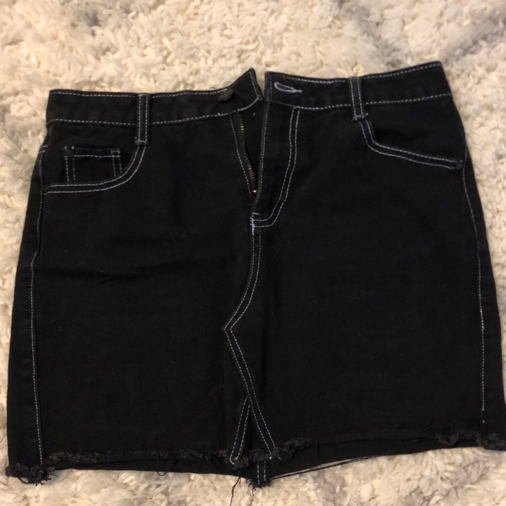 Denim skirt